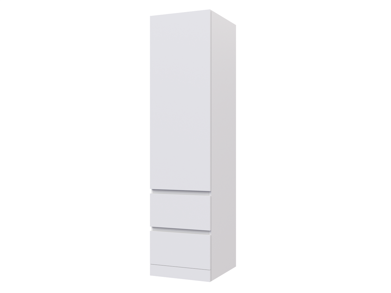 Распашной шкаф Мальм 316 white ИКЕА (IKEA) изображение товара