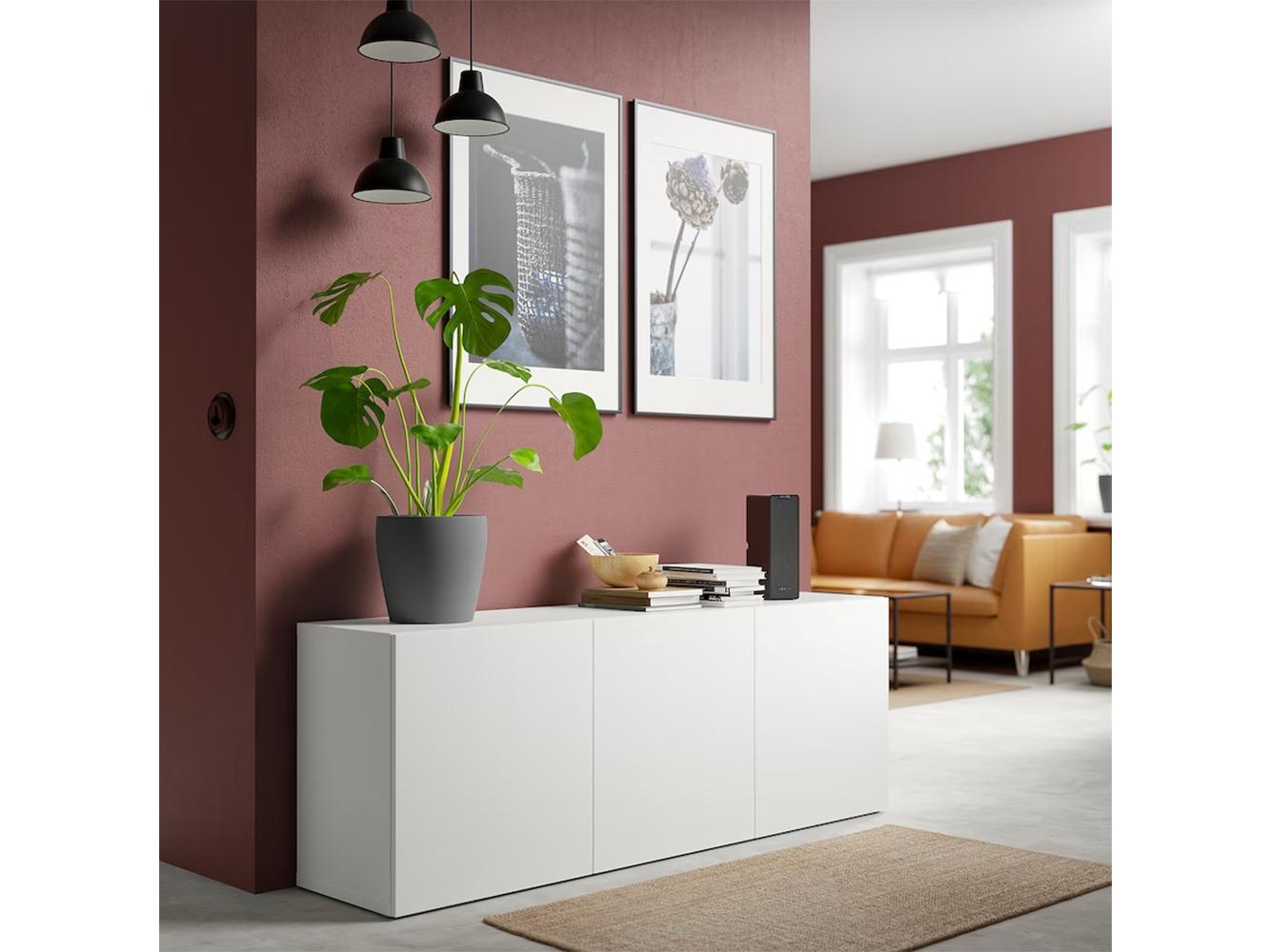 Комод Беста 116 white ИКЕА (IKEA) изображение товара