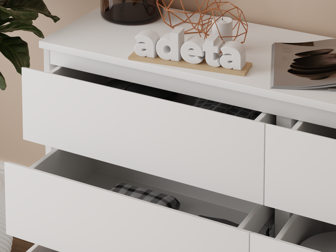 Комод Мальм 14 white ИКЕА (IKEA) изображение товара