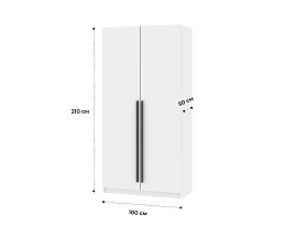 Изображение товара Распашной шкаф Пакс Форсанд 36 white ИКЕА (IKEA) на сайте adeta.ru