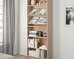 Изображение товара Стеллаж Билли 125 beige ИКЕА (IKEA) на сайте adeta.ru