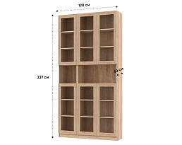 Изображение товара Книжный шкаф Билли 388 beige ИКЕА (IKEA) на сайте adeta.ru